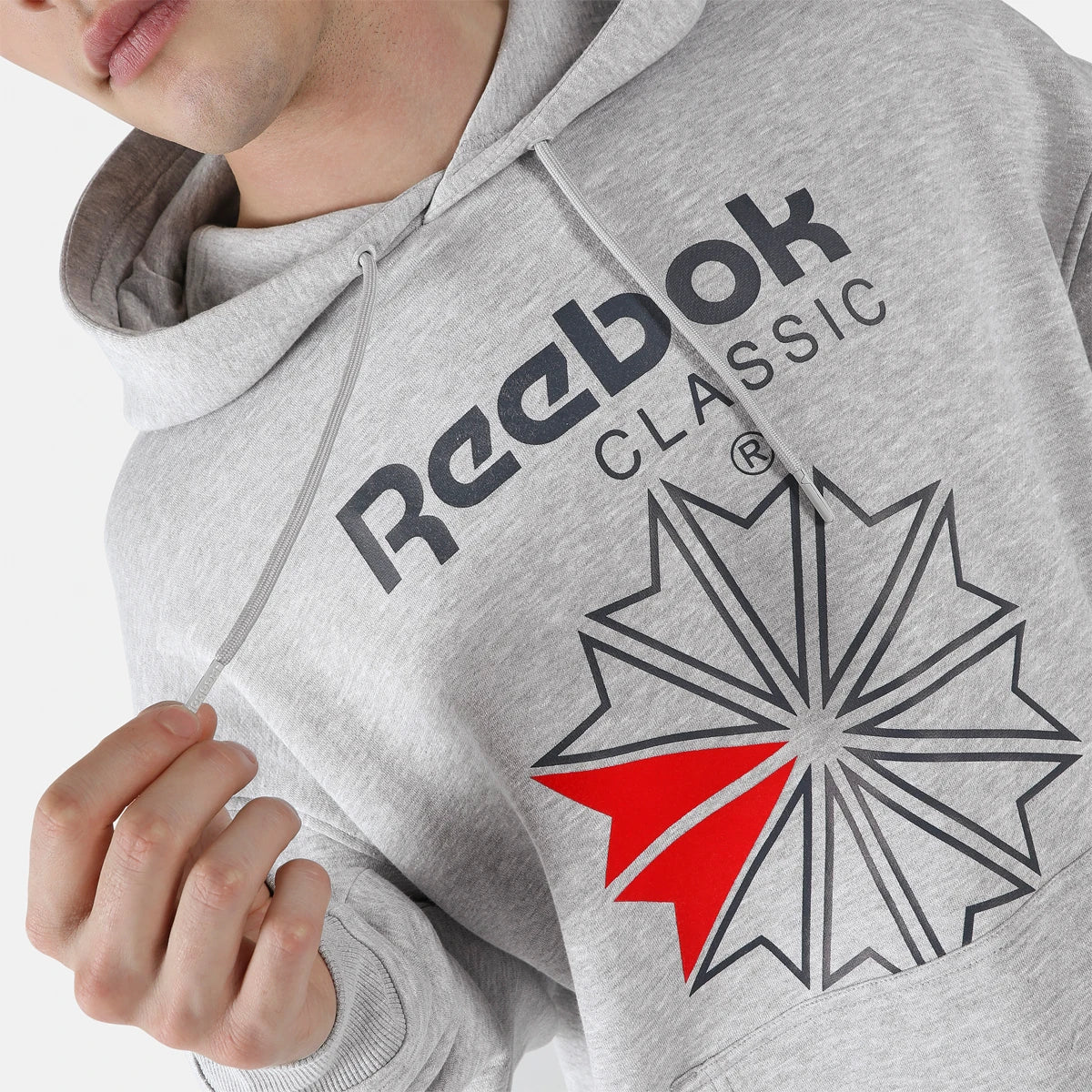 Felpa con cappuccio Reebok Starcrest Relaxed