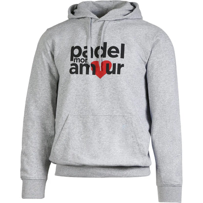 Felpa Padel Mon Amour Cotone con Cappuccio