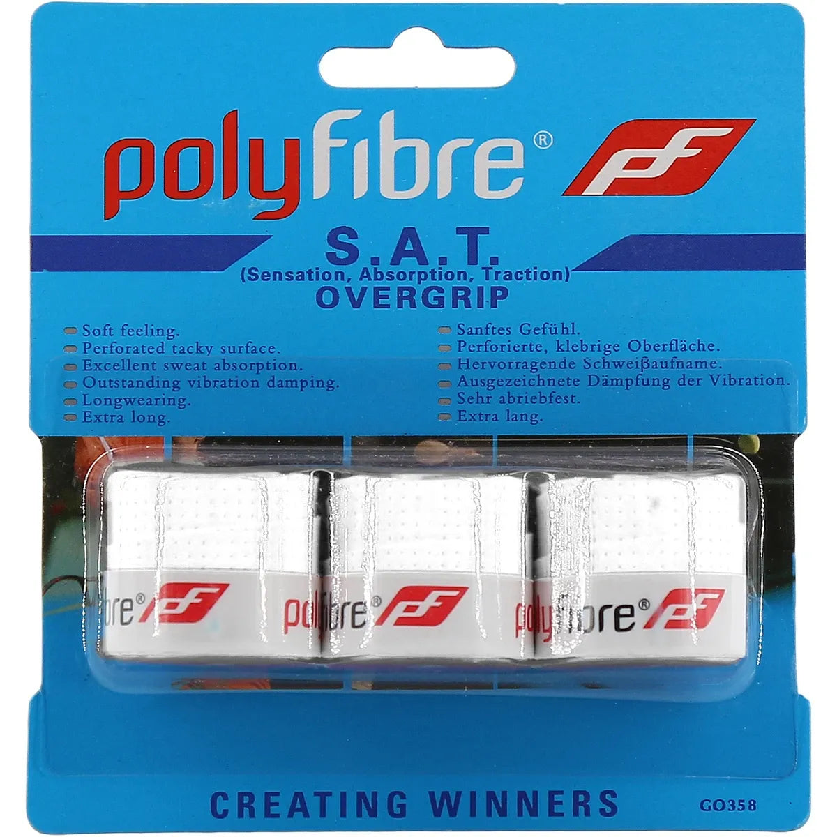 Overgrips Polyfibre S.A.T X3