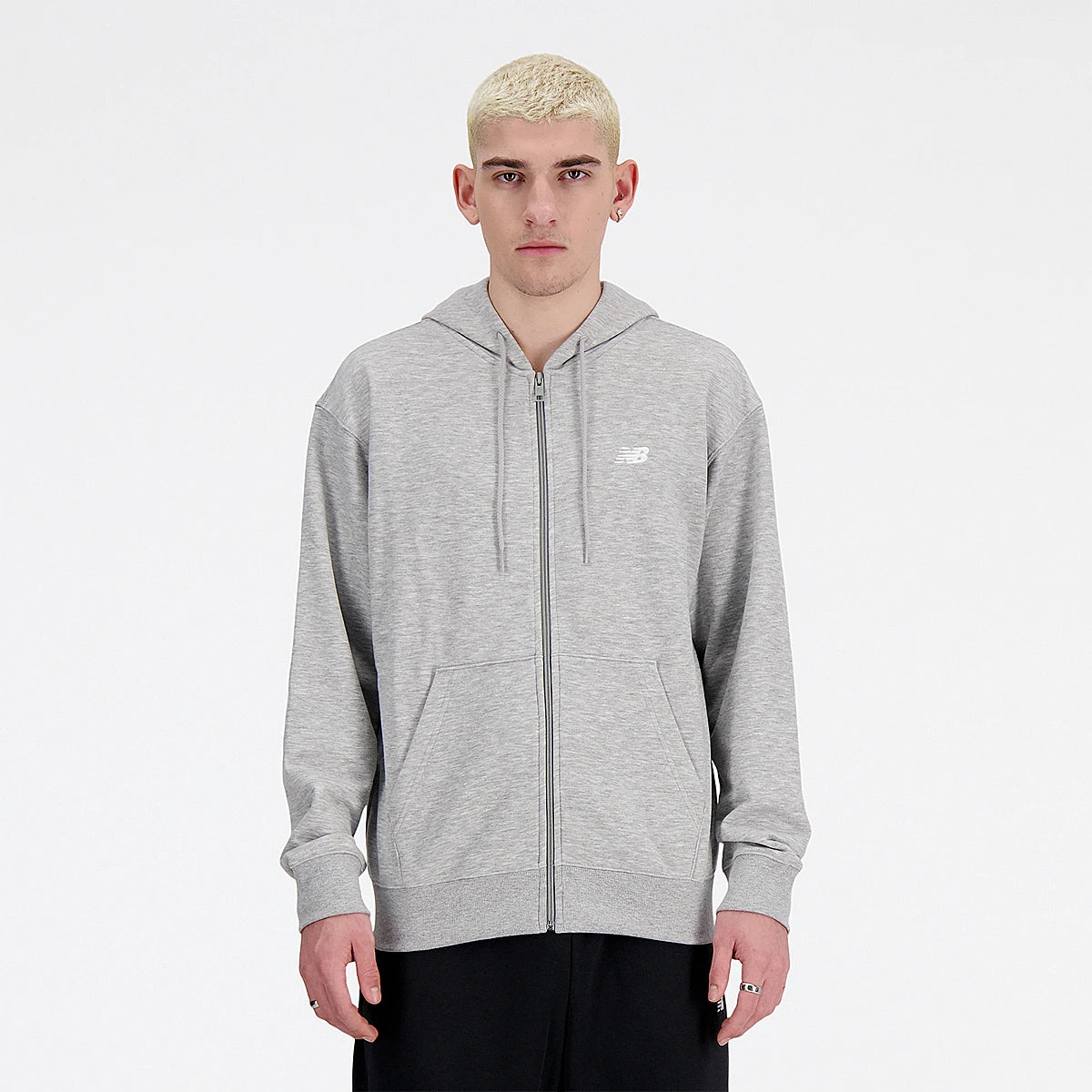 Giacca New Balance Sport Essentials Logo Fleece Fz