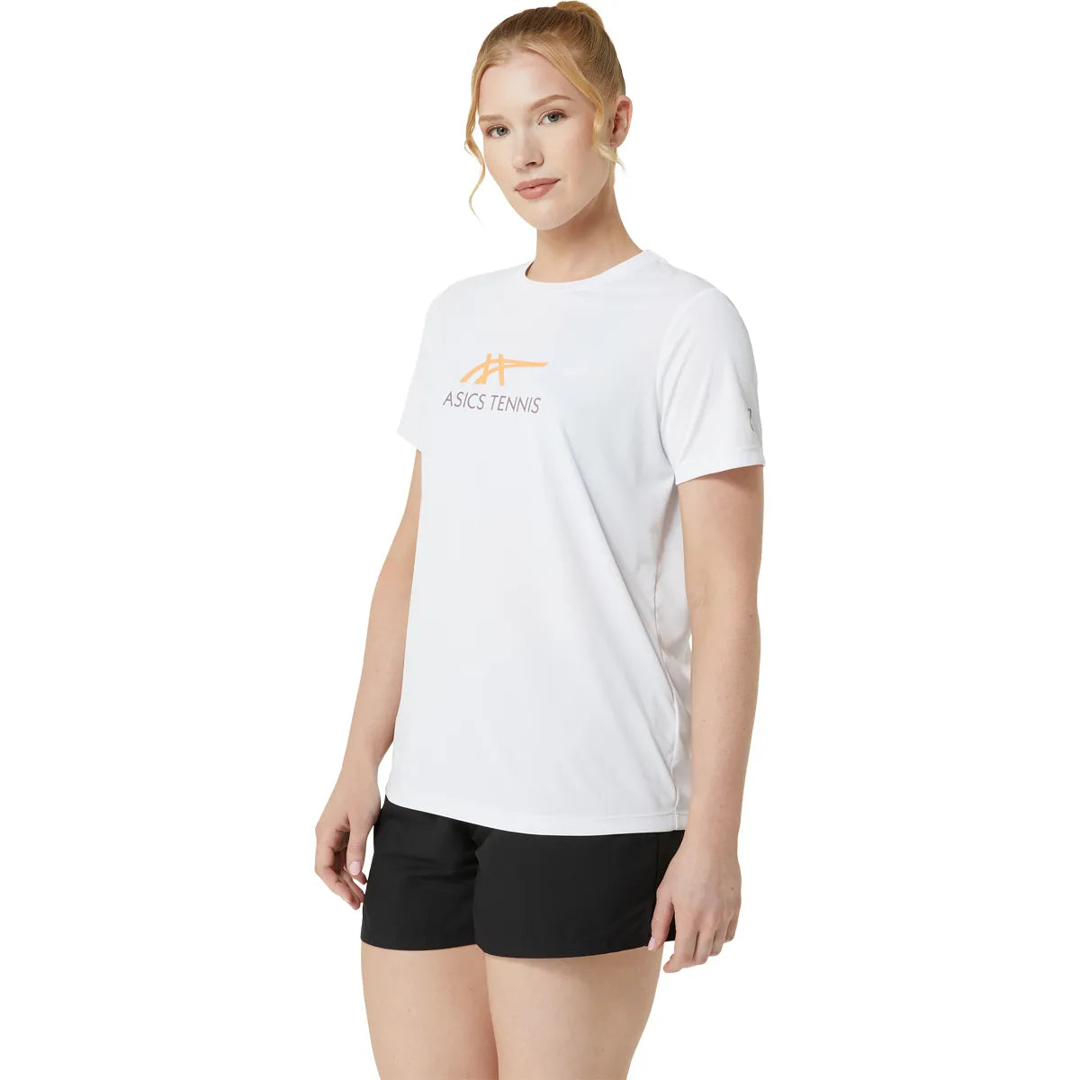 T-Shirt Asics Donna Court Graphic