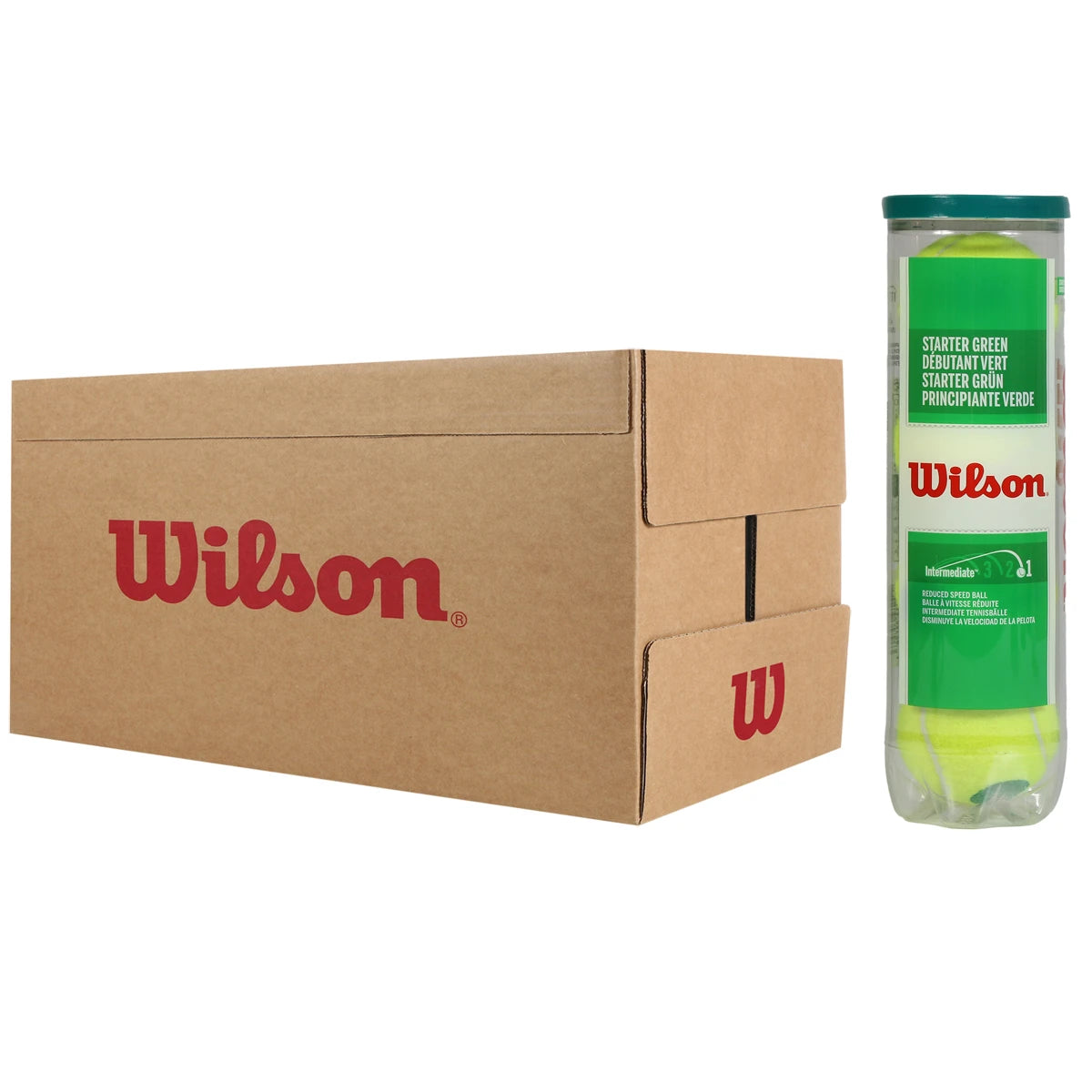 Cartone da 18 Tubetti da 4 Palline Wilson Starter Play