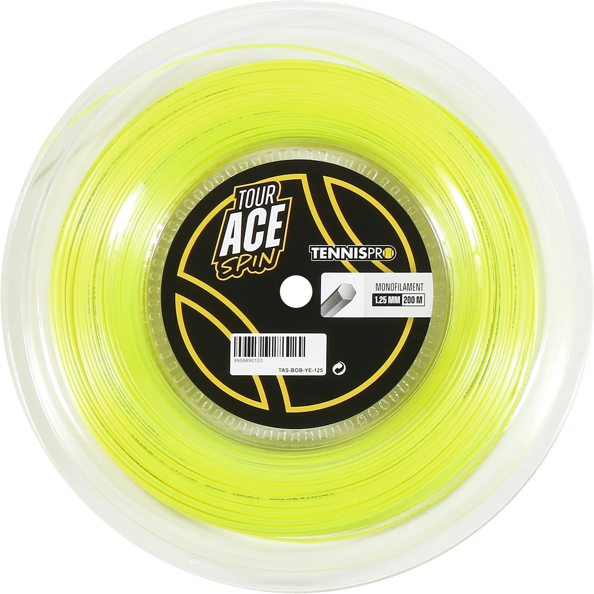 Bobina Tennispro Tour Ace Spin (200 Metri)
