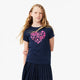 T-Shirt Lacoste Junior Ragazza Core Performance Graphic