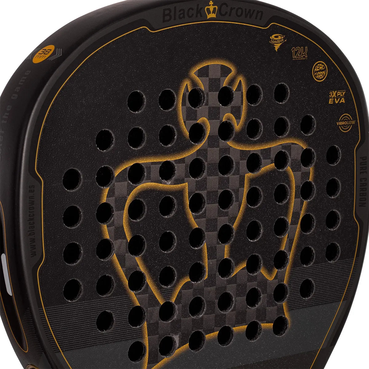 Racchetta da padel Black Crown Patron Gold