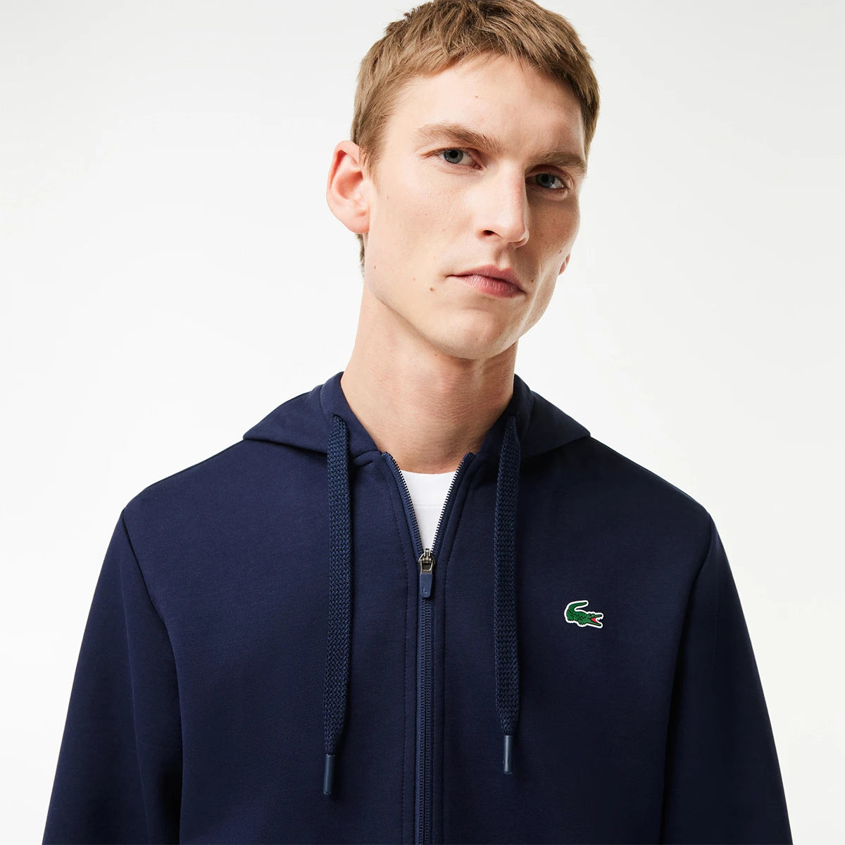 Felpa Lacoste con cappuccio Fz Core Performance