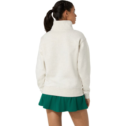 Felpa Asics Donna Corta Graphic 1/2 Zip