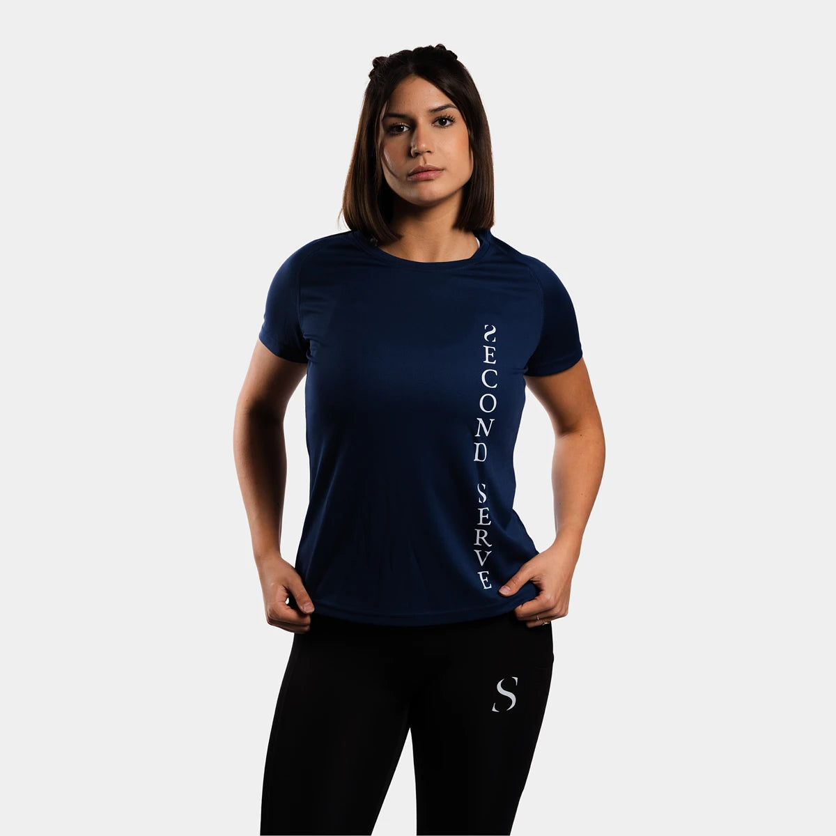 T-Shirt Second Serve Donna Open Court