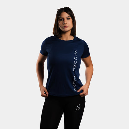 T-Shirt Second Serve Donna Open Court
