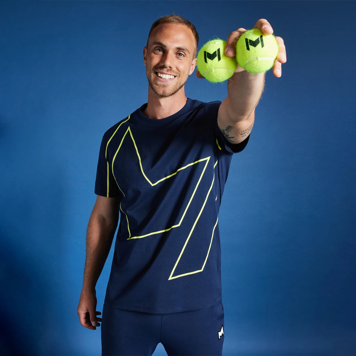 T-Shirt Mouratoglou Apparel Training Grafica