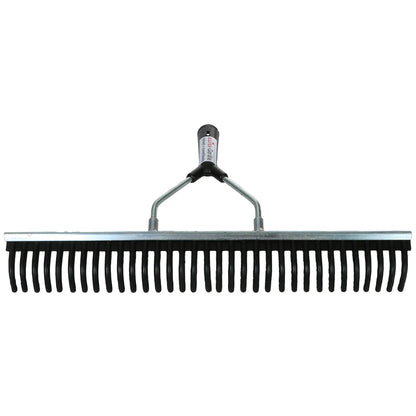 Rastrello Gomma 50 Cm con Manico