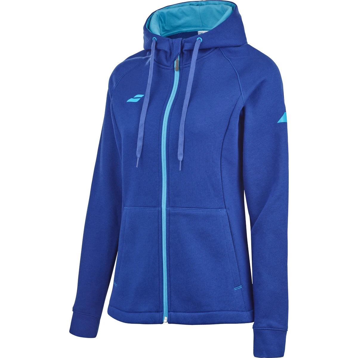 Felpa Babolat Donna Exercise Fz con Cappuccio