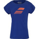 T-Shirt Babolat Junior Ragazza Exercise Cotone