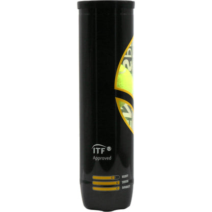 Scatola da 18 Tubetti da 4 Palline da tennis Tennispro Tour