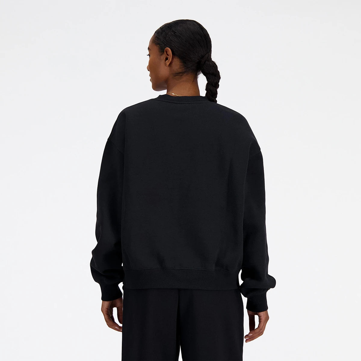 Felpa New Balance Donna Fleece Crew