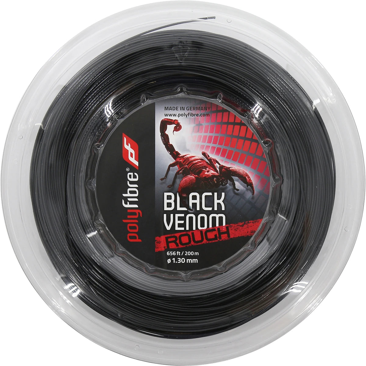Bobina Polyfibre Black Venom Rough (200 Metri)