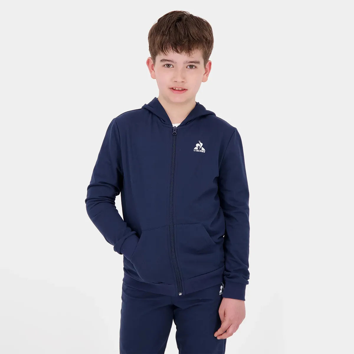 Felpa Le Coq Sportif Junior Essentiel Zip