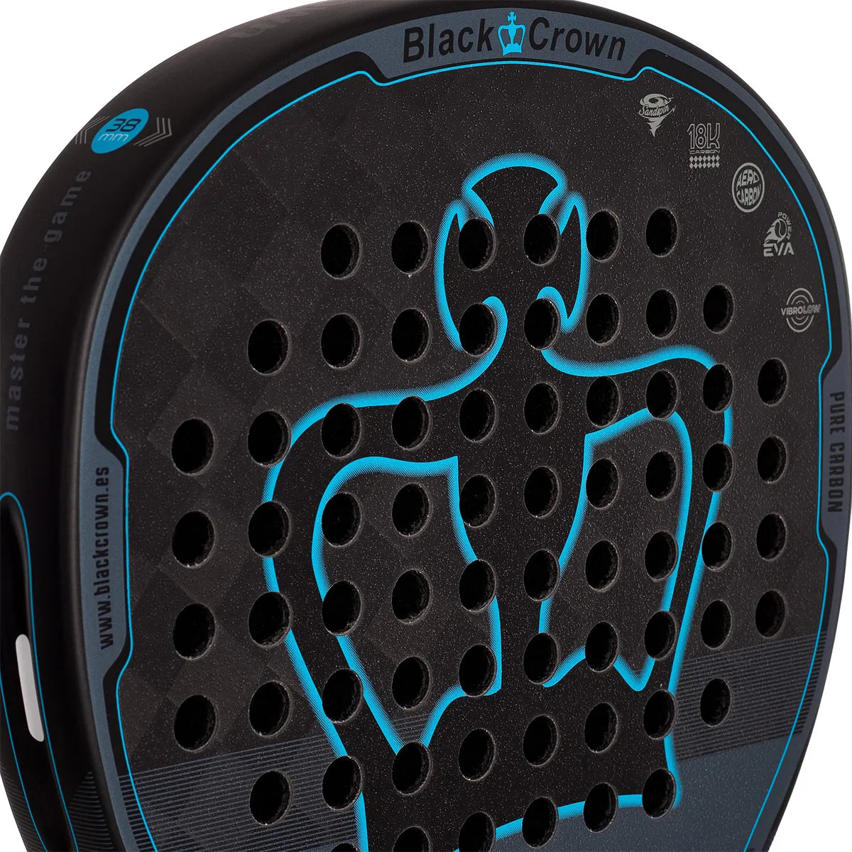 Racchetta da padel Black Crown Patron Xtrem