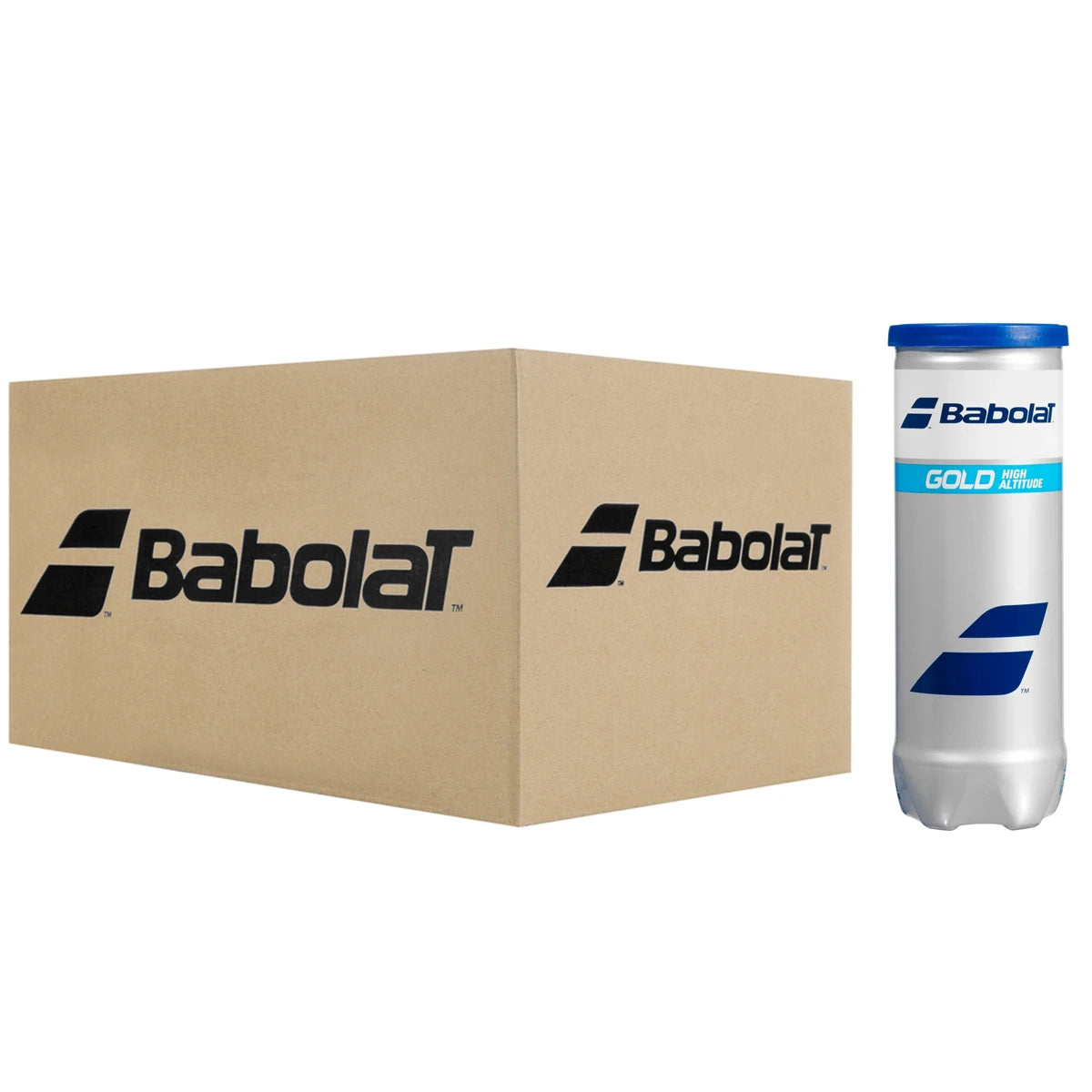 Cartone da 24 Tubetti da 3 Palline Babolat Gold High Altitude