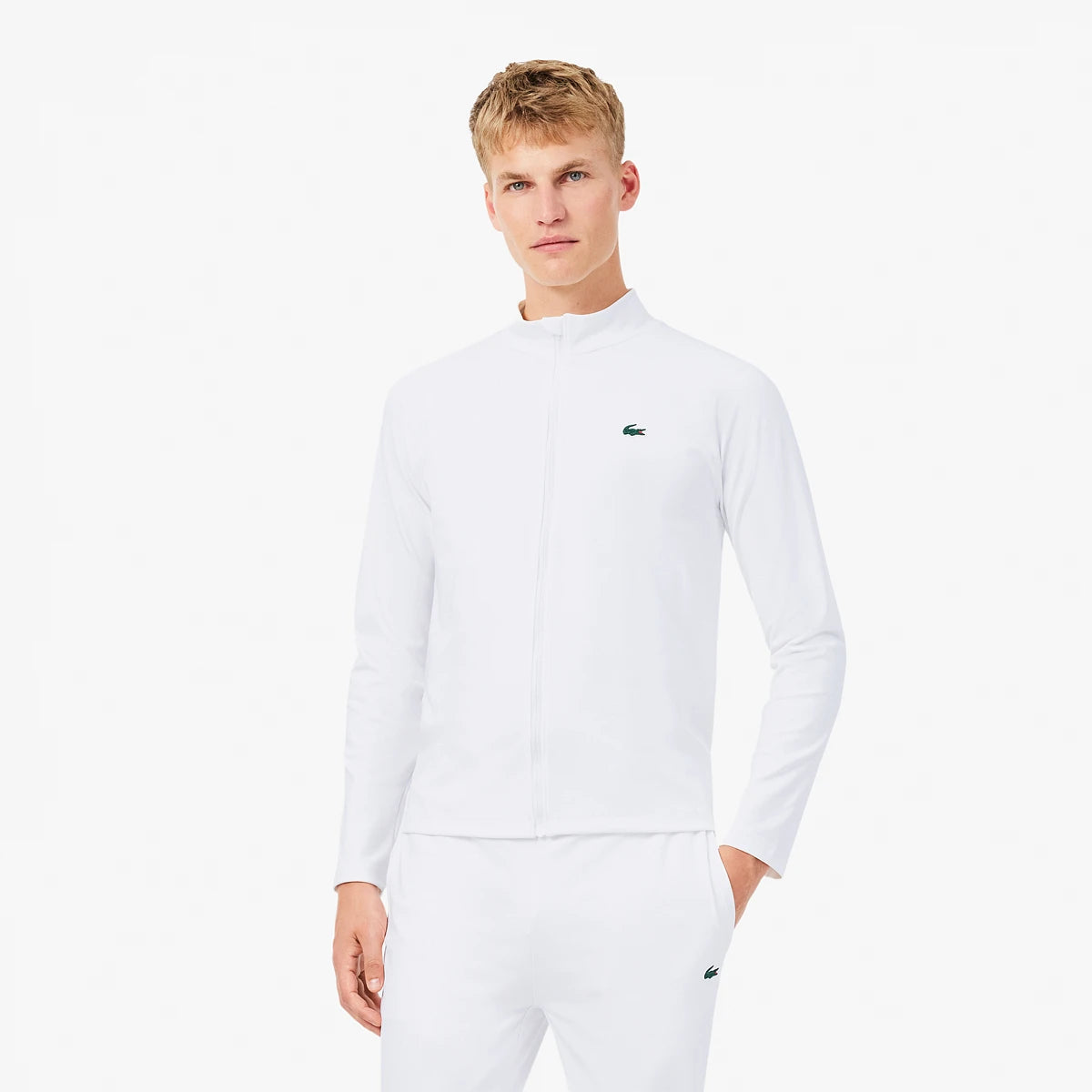 Felpa Lacoste Essentials Maniche Lunghe Full Zip