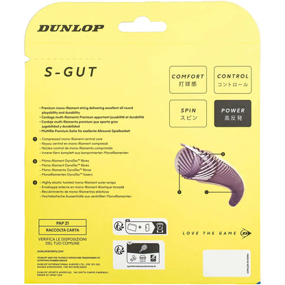 Corda Dunlop Atp S-Gut (12 Metri)