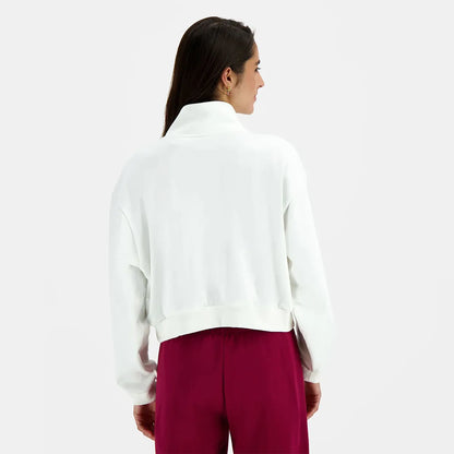 Felpa Le Coq Sportif Donna Heritage 1/2 Zip