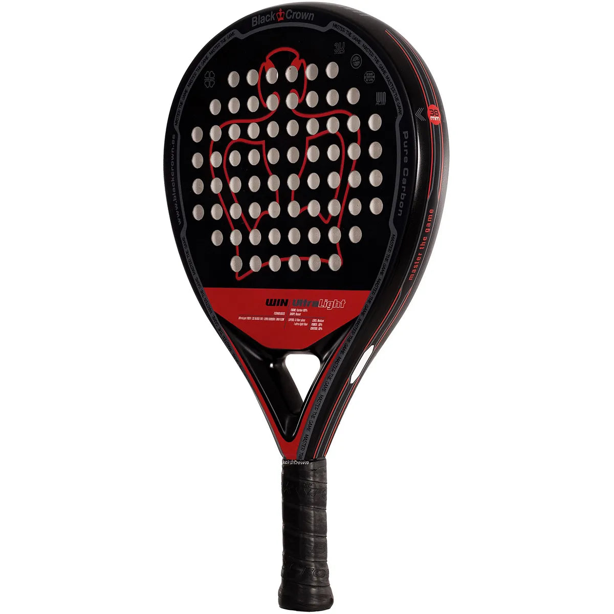Racchetta da padel Black Crown Win Ultra Light