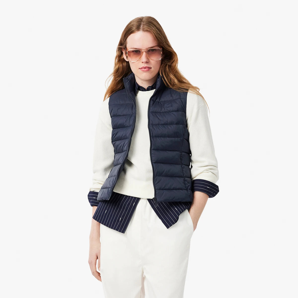 Giacca senza maniche Lacoste Donna Core Performance