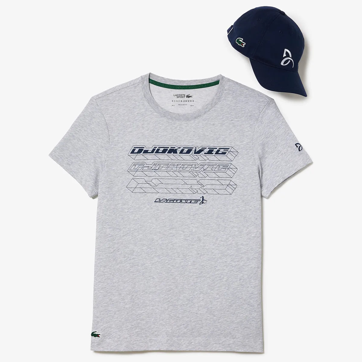 Pack Fan Lacoste Djokovic Capsule T-Shirt + Cappellino