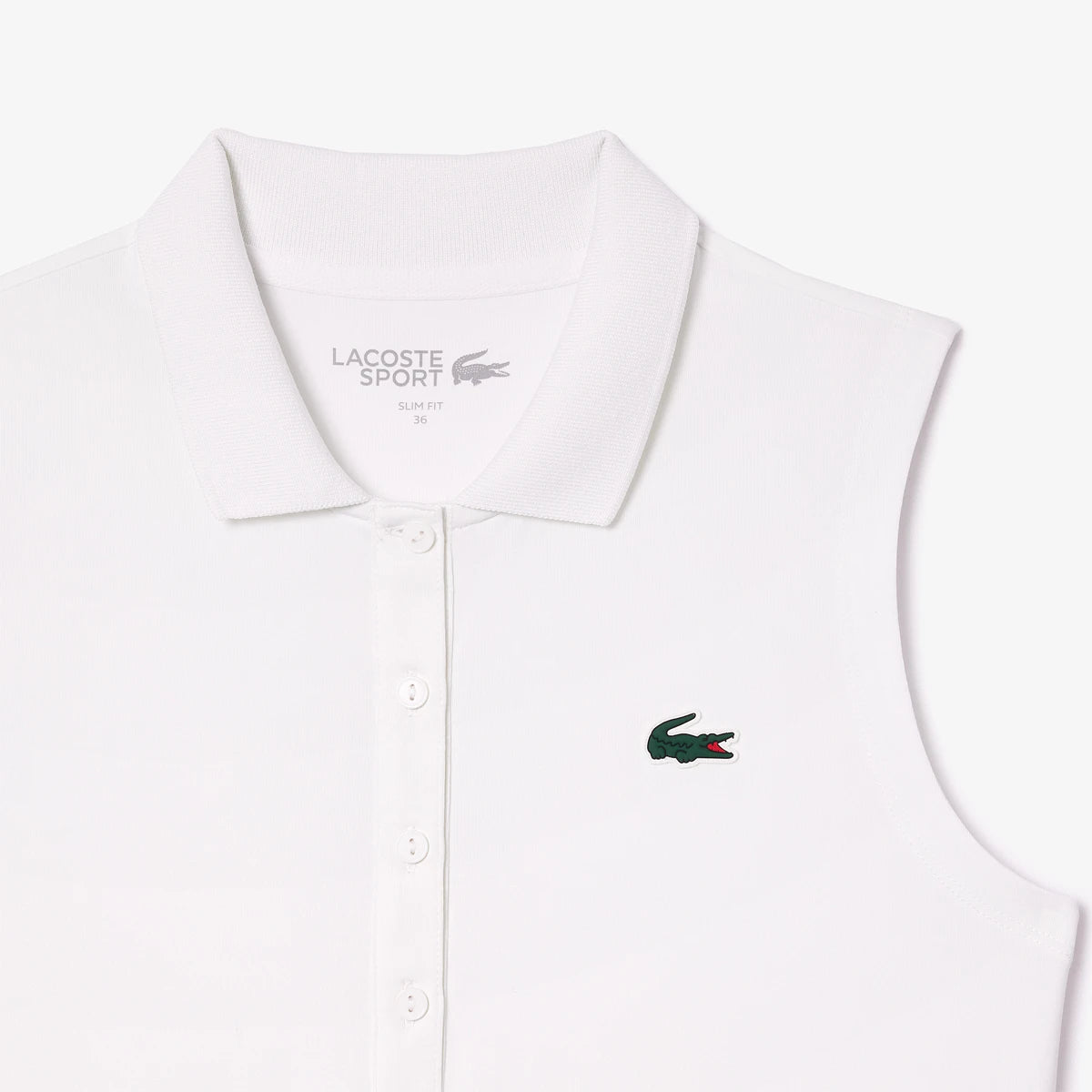 Polo Lacoste Donna Core Performance senza Maniche