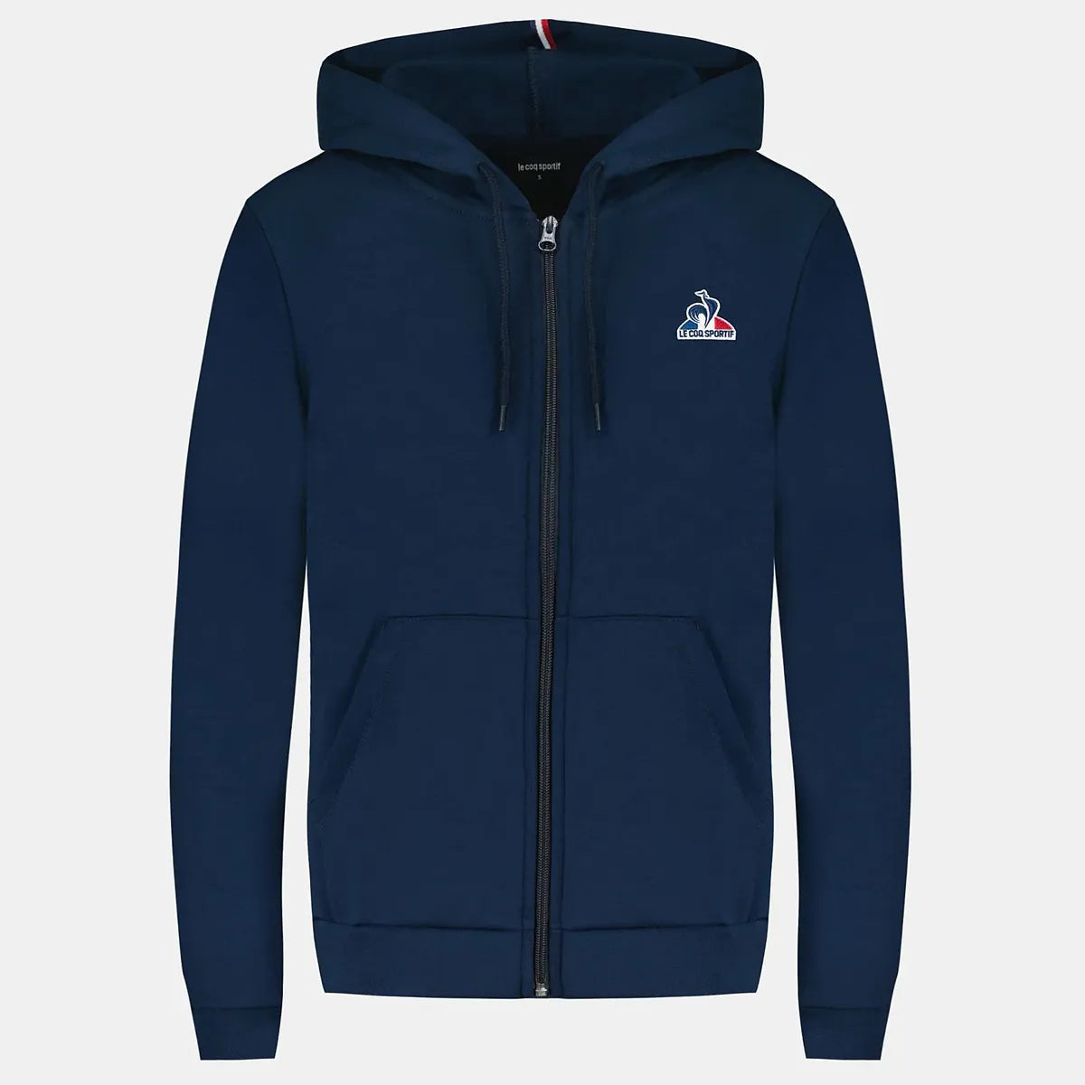 Felpa Le Coq Sportif Donna Essenziale Fz Con Cappuccio