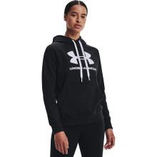 FELPA UNDER ARMOUR DONNA RIVAL FLEECE LOGO CON CAPPUCCIO