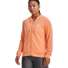 FELPA UNDER ARMOUR DONNA RIVAL TERRY FULL ZIP E CAPPUCCIO