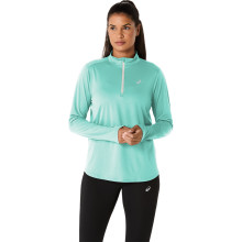 T-SHIRT ASICS CORE DONNA 1/2 ZIP MANICA LUNGA