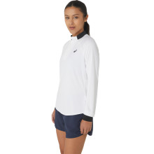 MAGLIETTA ASICS DONNA COURT MANICHE LUNGHE 1/2 ZIP