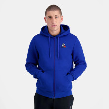 FELPA LE COQ SPORTIF CON CAPPUCCIO FULL ZIP ESSENTIELS