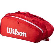 WILSON SUPER TOUR BAG ROSSO 2025 15
