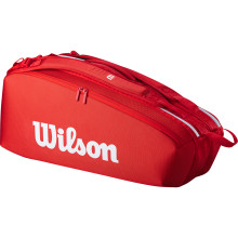 WILSON SUPER TOUR BAG ROSSO 2025 6