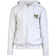 TENNISPRO MISTO FELPA CON CAPPUCCIO FULL ZIP
