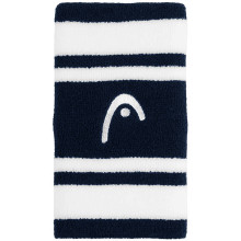 COPPIA DI POIGNETS SERRE TESTA DOPPIA LARGEUR 5" A RIGHE