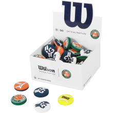 SCATOLA DA 50 ANTIVIBRAZIONI WILSON ROLAND GARROS VIBRA COLLECTION 