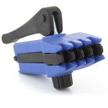 PINZA DOPPIA CHIUSURA DELRIN