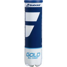 TUBO DA 4 PALLINE BABOLAT GOLD TUTTE LE SUPERFICI