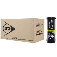 CARTONE DA 24 TUBI DI 3 PALLINE  DUNLOP TOUR BRILLIANCE
