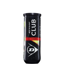 TUBO DI 3 PALLINE DUNLOP CLUB ALL COURT