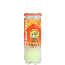 TUBO DA 3 PALLINE HEAD TIP ARANCIONE