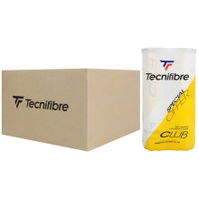 CARTONE DI 18 BIPACK DA 4 PALLINE TECNIFIBRE CLUB