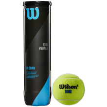 TUBO DI 4 PALLINE WILSON TOUR PREMIER