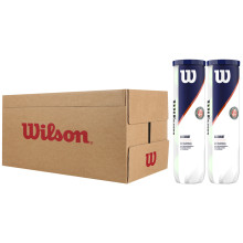 CARTONE DA 9 BIPACKS DI 4 PALLINE WILSON ROLAND GARROS ALL COURT