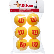 CONFEZIONE DA 6 PALLINE WILSON STARTER FOAM